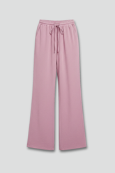 Julia | Dames casual Palazzo-broek met elastische tailleband en zijzakken