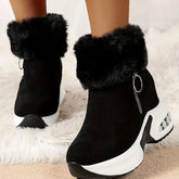 Anna | Enkellaarsjes Dames Warme Winterlaarzen Luchtdemping Antislip Zool