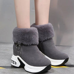 Anna | Enkellaarsjes Dames Warme Winterlaarzen Luchtdemping Antislip Zool