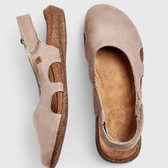June | Dames Slingback Schoenen met Open Zijkant