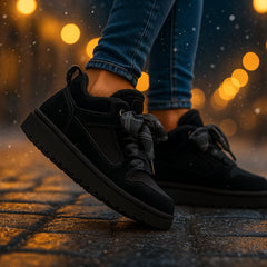 Eva | Laarzen Dames Gevoerde Winterboots Antislipzool Vetersluiting