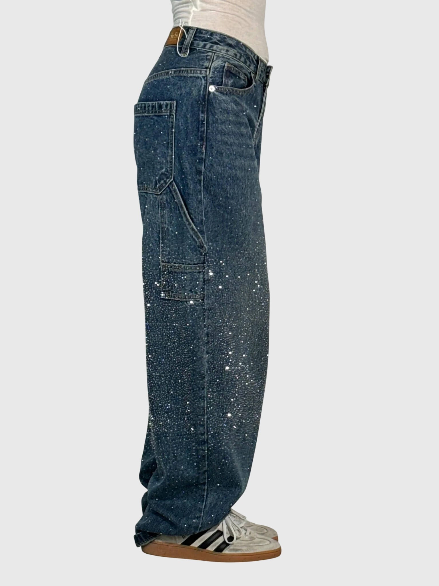 Margot | Dames fonkelende diamantjeans