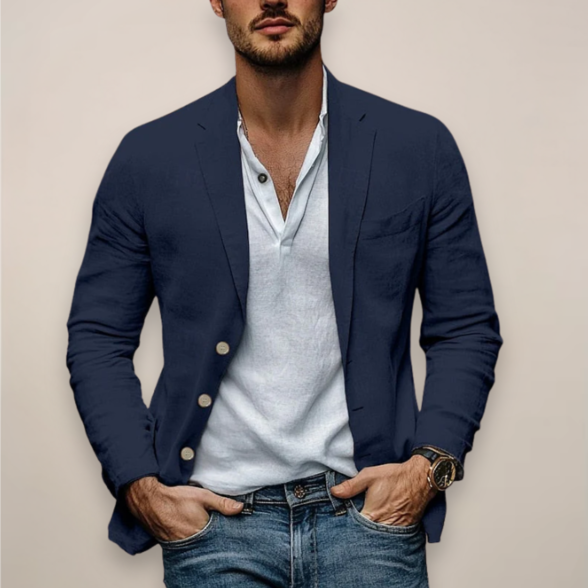 Cooper | Heren Casual Blazer Zomerstijl Modern