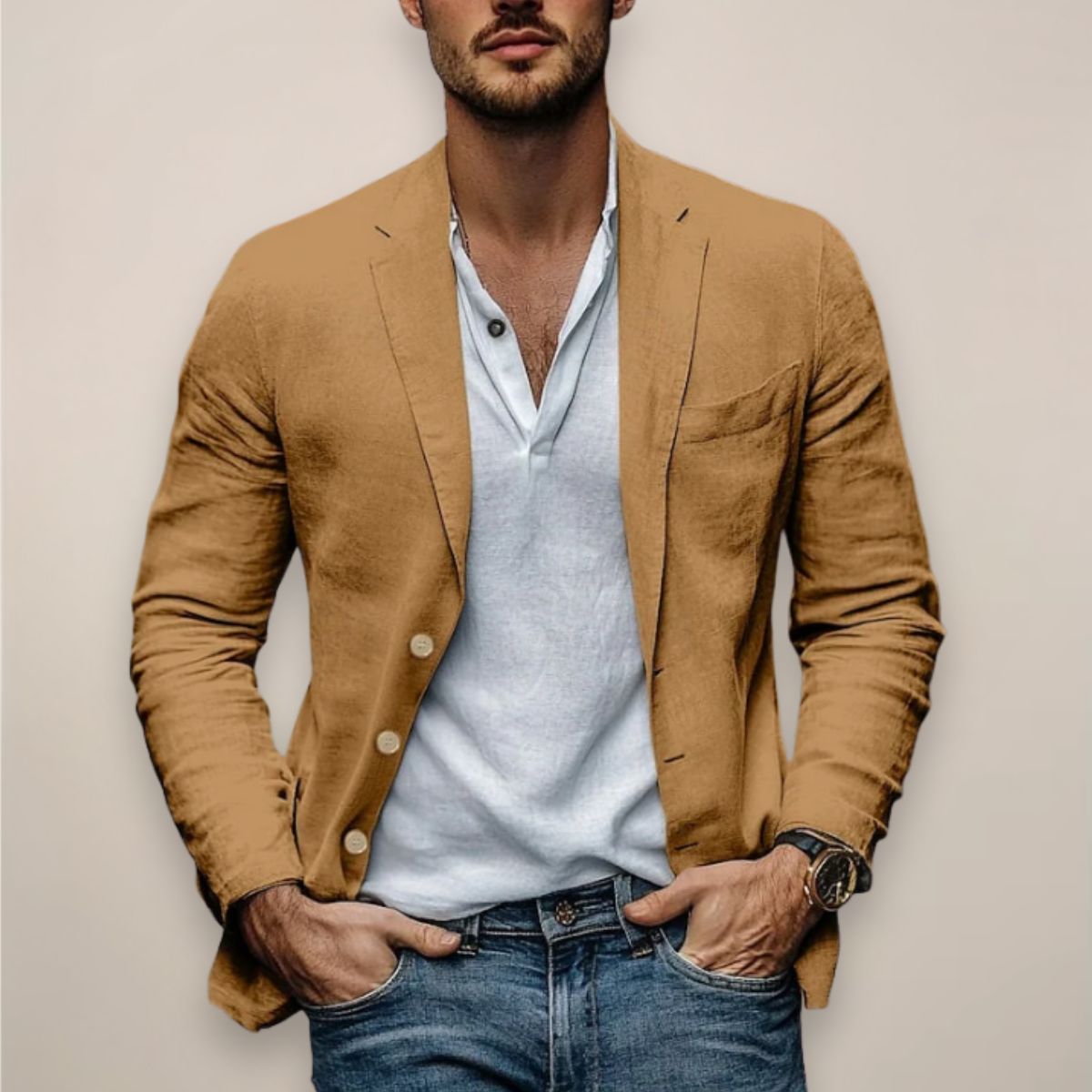 Cooper | Heren Casual Blazer Zomerstijl Modern