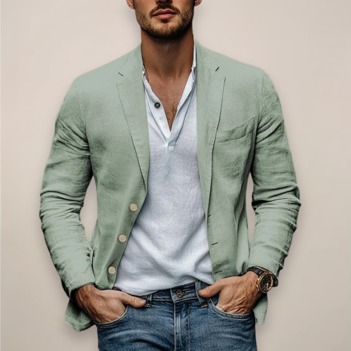 Cooper | Heren Casual Blazer Zomerstijl Modern