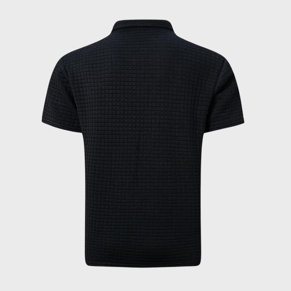 Albert | Heren Casual Contrast Detail Slim Fit Shirt