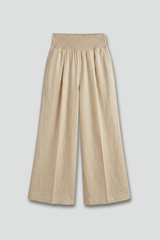 Amara | Dames Palazzo-broek met hoge taille en plooien