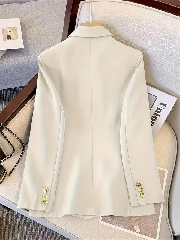 Abigail | Dames Tailored Blazer met Dubbele Knopen