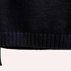 Lotte | Bodywarmer Dames Mouwloze Gebreide Vest met Gouden Knopen