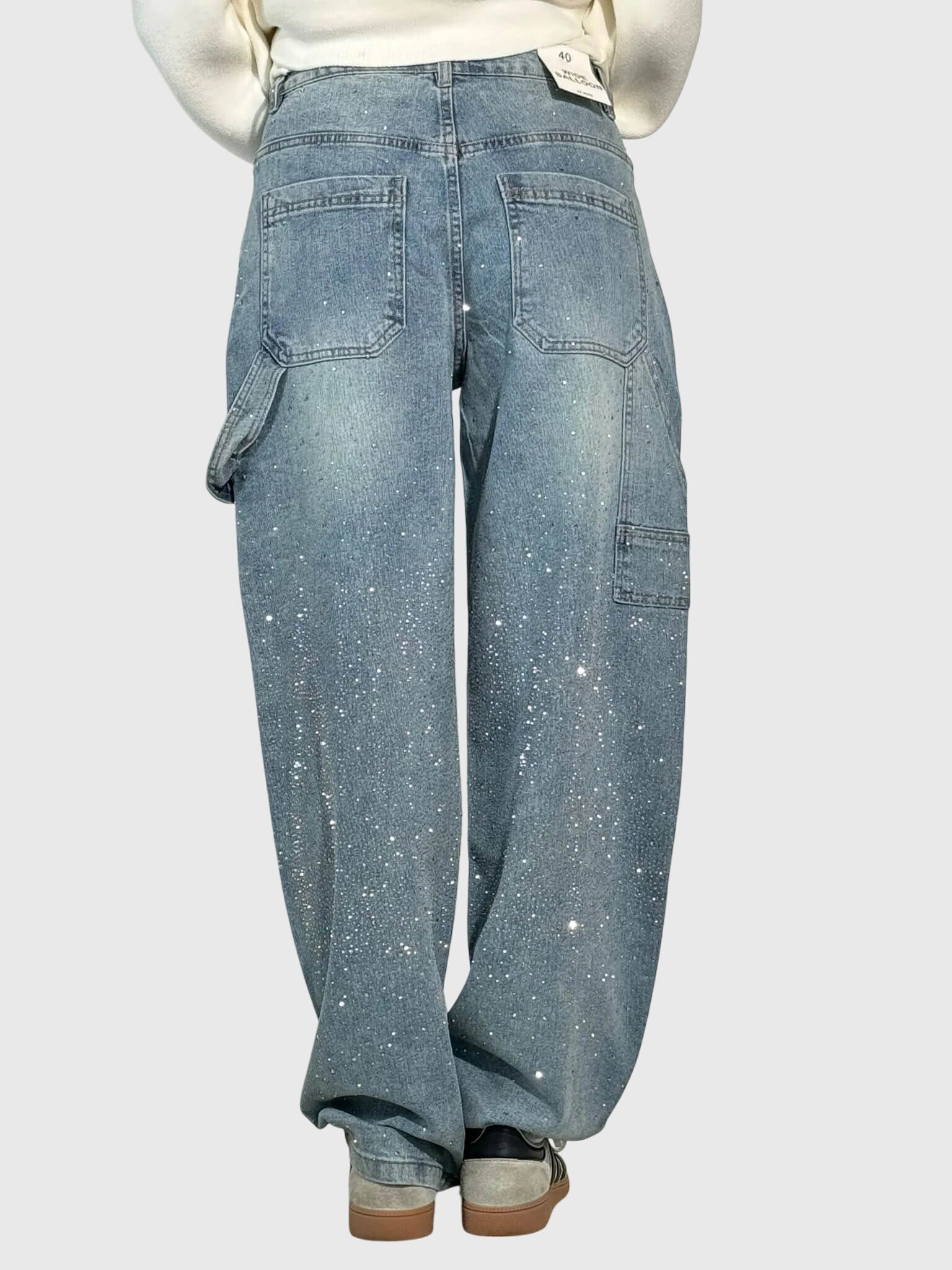 Margot | Dames fonkelende diamantjeans