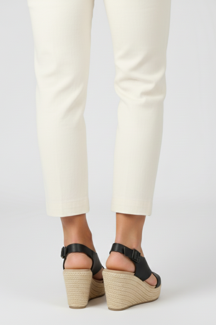 Adalyn | Dames Wedge Crossover Slingback Sandalen