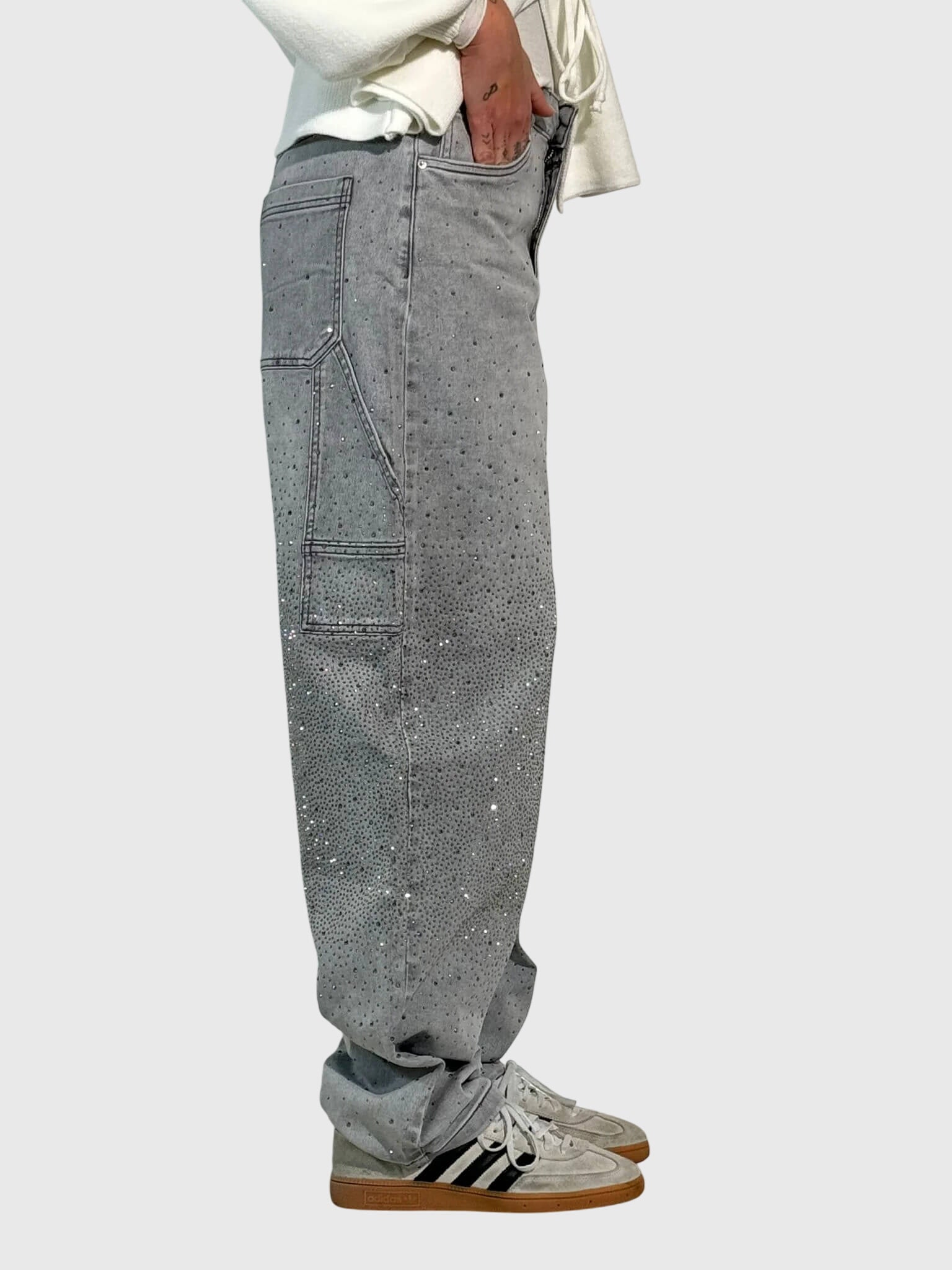 Margot | Dames fonkelende diamantjeans