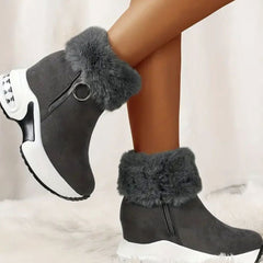 Anna | Enkellaarsjes Dames Warme Winterlaarzen Luchtdemping Antislip Zool