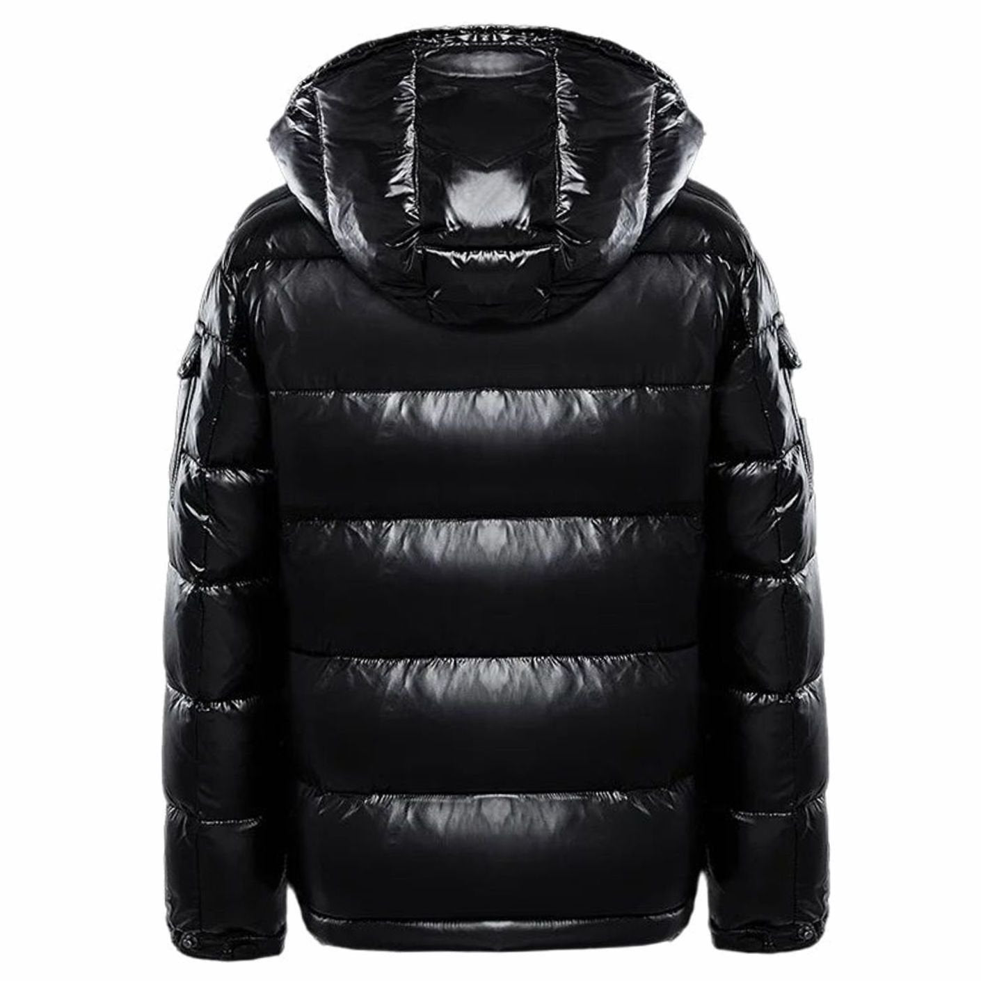 Lars | Glanzende Gewatteerde Puffer Jas Dames Capuchon Winterjas