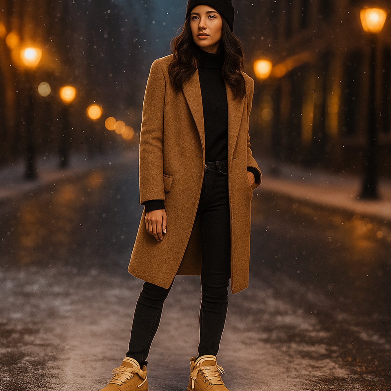 Eva | Laarzen Dames Gevoerde Winterboots Antislipzool Vetersluiting