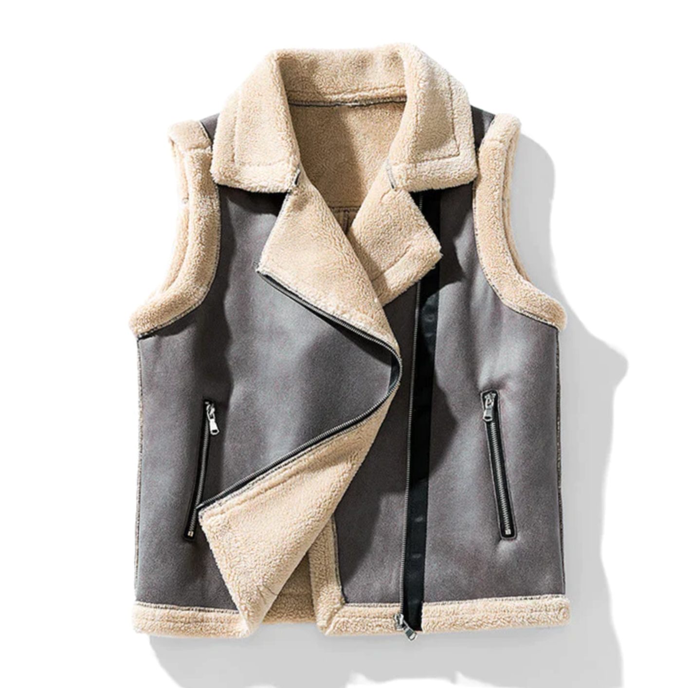 Lieke | Mouwloze Bodywarmer Dames Fleece Gewatteerde Wintervest